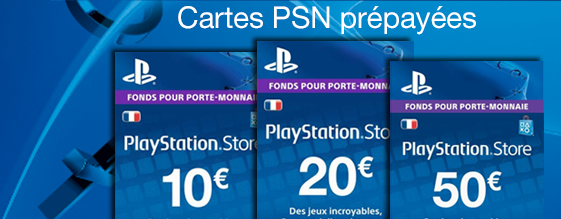 Carte PlayStation Plus Abonnement France